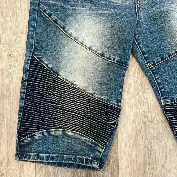 Men's Blue Denim Jeans - Picture 3 of 10